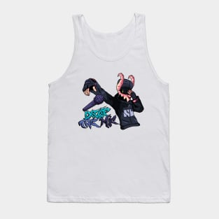 fnf tabi graffiti drop the mic without background Tank Top